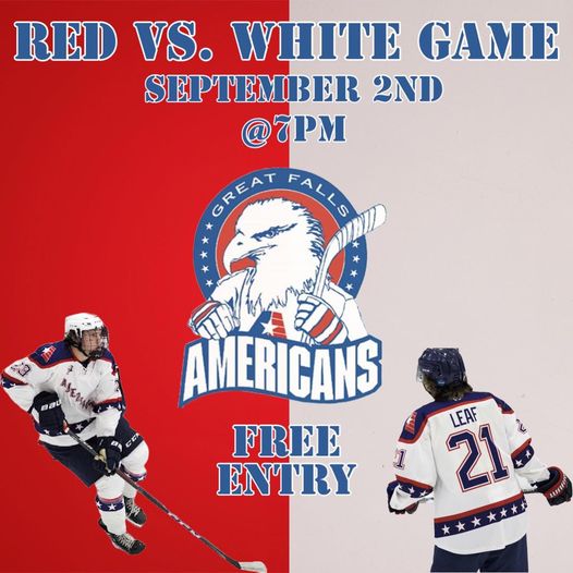 Americans to conduct Red & White Scrimmage on September 2nd in Great Falls