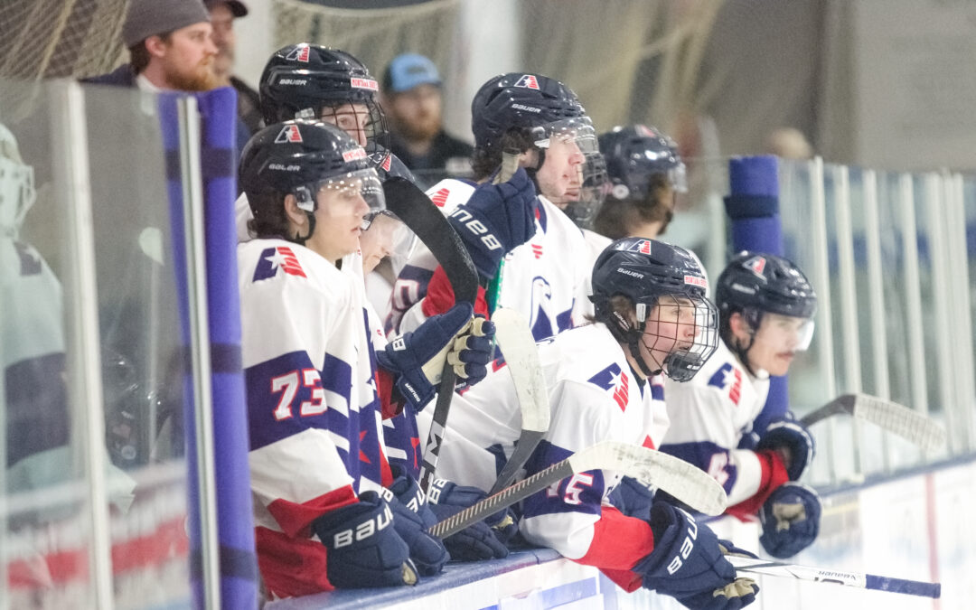 O’Bey’s three goals leads Americans to victory over the Ice Dogs