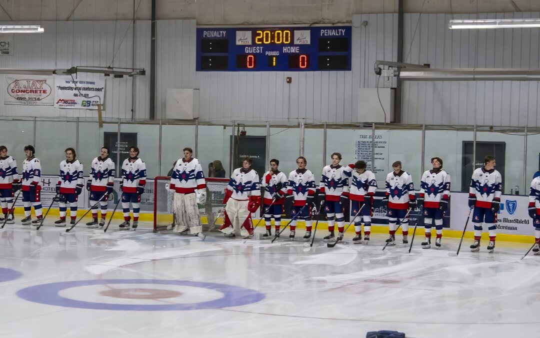 Americans earn their first win by defeating the Sheridan Hawks, 3-1