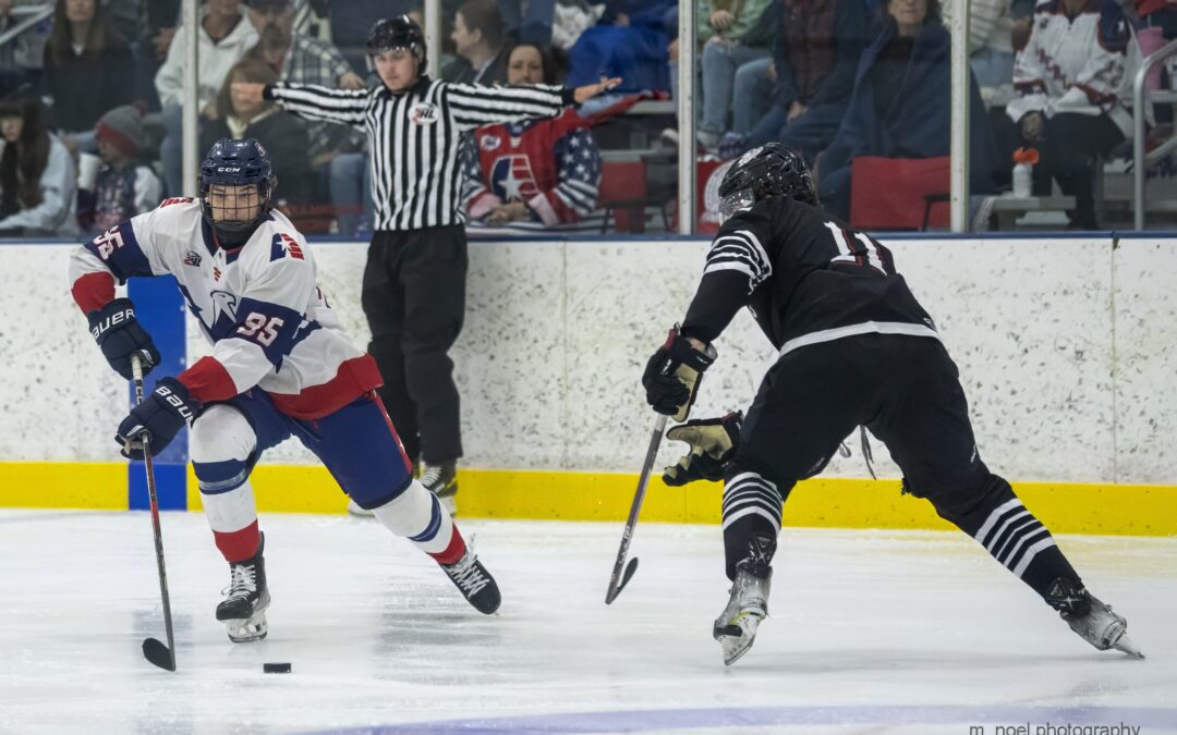 Bozeman’s Bodie Shepardson scores twice to earn the 5-3 win over the Americans