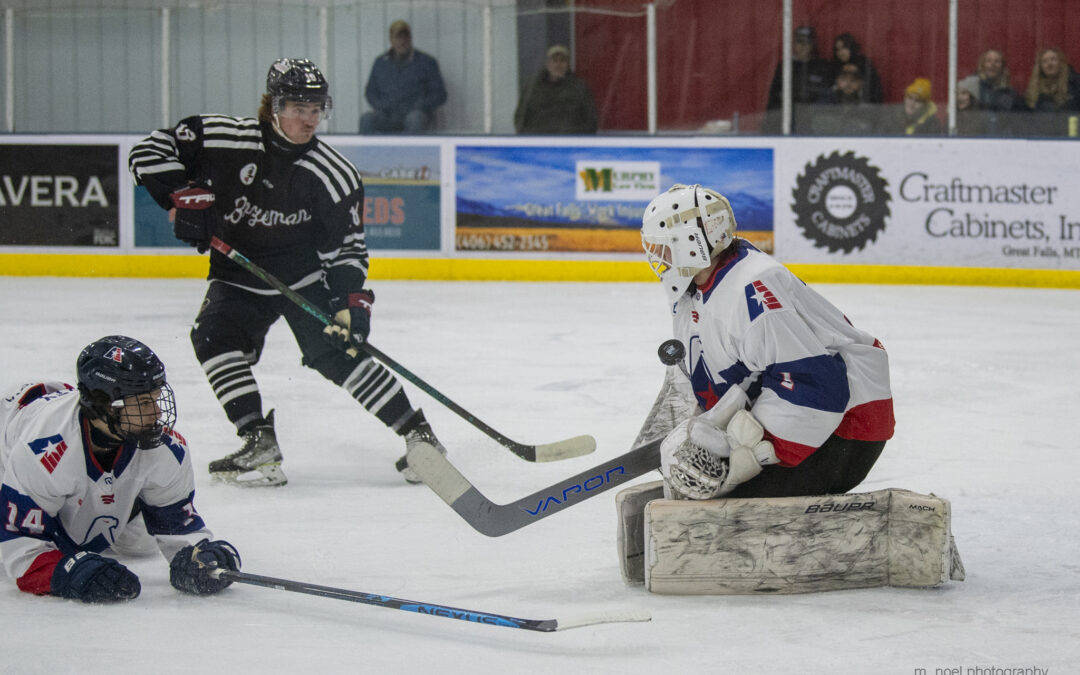 Aiden Kennedy’s overtime goal lifts the Americans past the Ice Dogs, 6-5