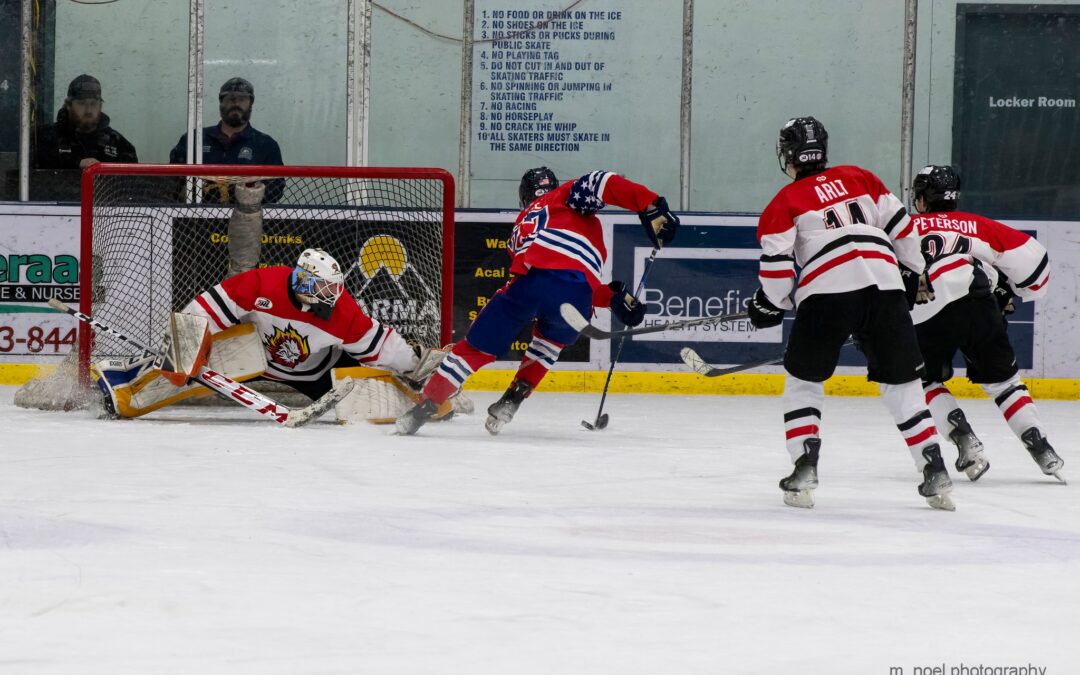 Sheridan earns season sweep over Great Falls with 5-4 win in overtime